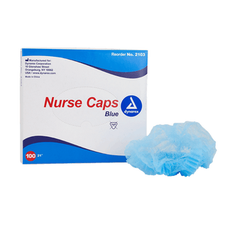 Nurse Cap O.R., 24", Blue, 5/100/cs | Quantity - 1x CS