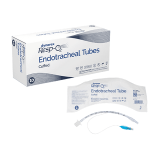 Endotracheal Tubes w/ Stylette - Cuffed, 8.0 mm, 10/bx | Quantity - 1x BOX