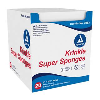 Krinkle Gauze Roll - Sterile, 4.5" x 4.1 yd, 100/cs | Quantity - 1x CS