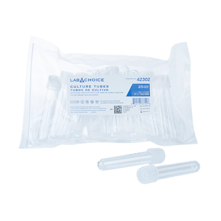 Culture Tube w/Dual Position Cap, PS, 17x100mm, 40/25/cs | Quantity - 1x CS