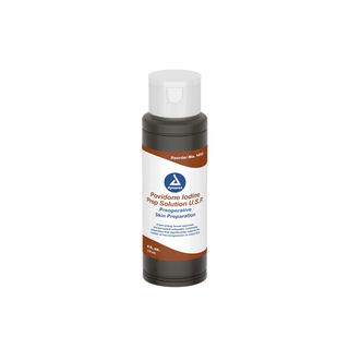 Povidone Iodine Prep Solution, 8 oz. Bottle, 24/cs | Quantity - 1x CS