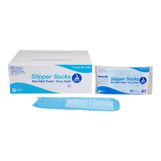 Slipper Socks, Small, Red, 48/cs | Quantity - 1x CS