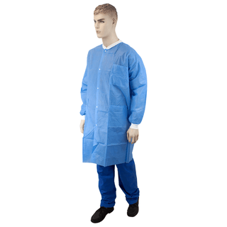 Lab Coat w/ Pockets, Large, Teal, 3/10/cs | Quantity - 1x CS