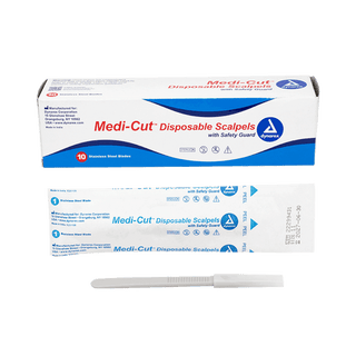Medi-cut Scalpels Disposable Sterile, #22, 10/bx | Quantity - 1x CS