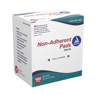 Non-Adherent Pads - Sterile, 2" x 3", 12/100/cs | Quantity - 1x CS