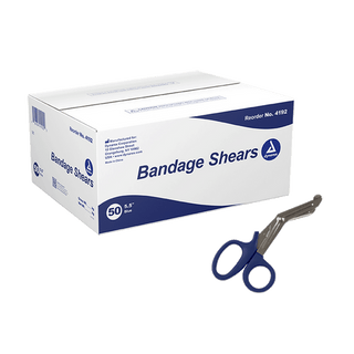 Bandage Shears, 5.5", Blue, 50/bx | Quantity - 1x BOX