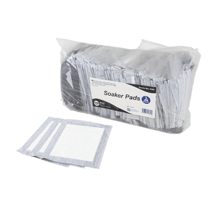 Soaker Pads, 4" x 7", Black, 4/500/cs | Quantity - 1x CS