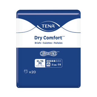 BRIEF, INCONT TENA DRY COMFORTXLG (20/PK 4PK/CS) | Quantity - 1x CS