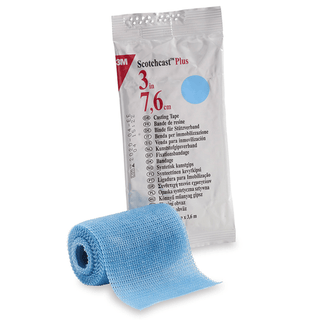 TAPE, CAST SCOTCHCAST 3"X4YDS LT BLU (10/BX) | Quantity - 1x EA