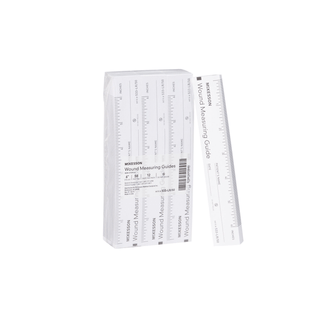 RULER, WOUND MEASURING PAPER 6" (50/PD 12PD/BG 24BG/CS) | Quantity - 1x CS