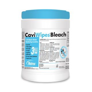 WIPE, DISINF BLEACH CAVIWIPES (12/CS) | Quantity - 1x EA