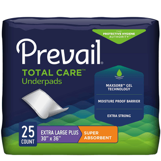 UNDERPAD, PREVAIL SUPR 30X36 (25/BG 4BG/CS) | Quantity - 1x BG