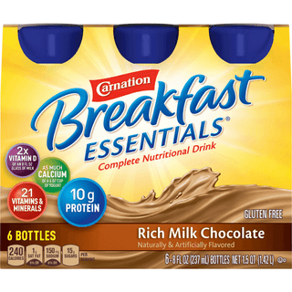 CARNATION, BRKFST ESSENTIALS RTD MILK CHOCOLATE (6/PK 4PK/CS | Quantity - 1x PK