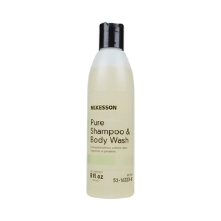 SHAMPOO HAIR/BODY, FRAG/DYE/PARABEN/SULFATE FR 8OZ (48/CS) | Quantity - 1x EA