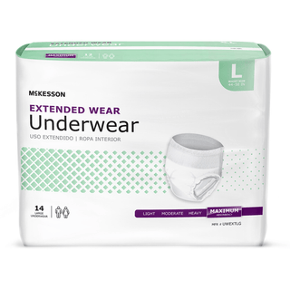 UNDERWEAR, EXTENDED WEAR LG 44-58 (14EA/BG 4BG/CS) | Quantity - 1x BG