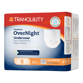 UNDERWEAR, TRANQUILITY OVERNT SM 22"-36" (20/BG 4BG/CS) | Quantity - 1x BG