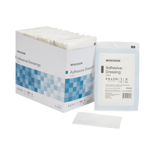 DRESSING, WOUND ADH STR 2"X3" (100/BX 24BX/CS) | Quantity - 1x BX