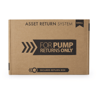 BOX, RETURN ASSET PUMP NOT PREPAID SM (24/CS) | Quantity - 1x EA