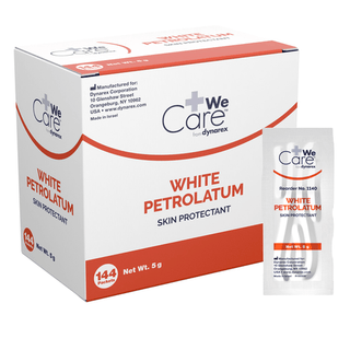 PETROLATUM JELLY, WHT 5GM (144/BX 6BX/CS) | Quantity - 1x CS