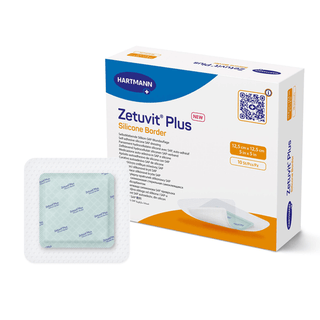 DRESSING, WND ZETUVIT + SAP BRDR SIL ADH 5"X5" (10/BX) | Quantity - 1x EA