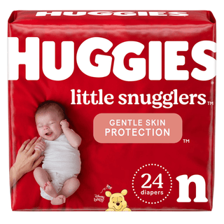 DIAPER, HUGGIES NWBRN (24PK,12PK/CS) | Quantity - 1x CS