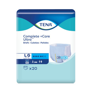 BRIEF, ULTRA TENA COMPLETE +CARE LG (20/PK, 4PK/CS) | Quantity - 1x PK