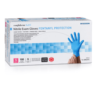 GLOVE, EXAM NITRL P/F SM N/S CHEMO 6.8C (100/BX 10BX/CS) | Quantity - 1x CS