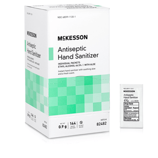 SANITIZER, HAND ANTISEPTIC W/ALOE .9 ORM (144/BX 12BX/CS) | Quantity - 1x BX