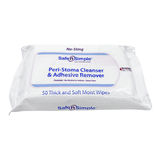 WIPE, ADHSV REMOVER PERI-STOMA(50/PK 12PK/CS) | Quantity - 1x PK