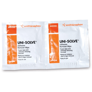 WIPE, ADHSV REMOVER UNI-SOLVE (50/BX) | Quantity - 1x CS