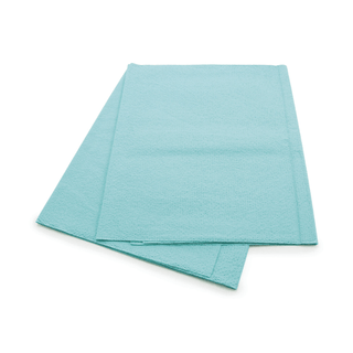 SHEET, DRAPE 2PLY TEAL 40X48 (100/CS) | Quantity - 1x CS