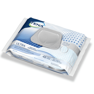 WASHCLOTH, WET ULTRA TENA DISP(48/PK 12PK/CS) SCAPER | Quantity - 1x CS