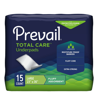 UNDERPAD, PREVAIL INCONTI FLUFF 23"X36" (25/PK 6PK/CS) | Quantity - 1x CS