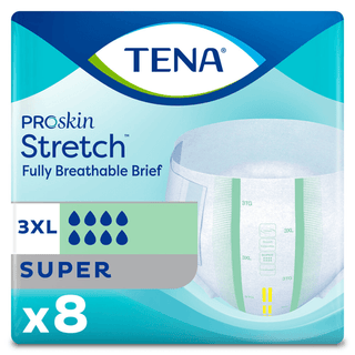 BRIEF, TENA STRTCH BARI GRN 3XLG (8/PK 4PK/CS) | Quantity - 1x CS