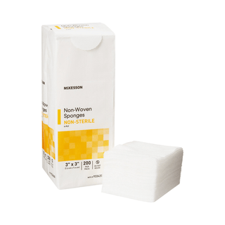 SPONGE, N/WOVN 3"X3" N/S (200/PK 20PK/CS) | Quantity - 1x CS