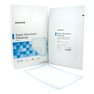 DRESSING, XTRASORB STR 6"X9" (10/BX) | Quantity - 1x EA