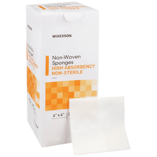 SPONGE, N/WOVN 4"X4" N/S (200/PK) | Quantity - 1x CS