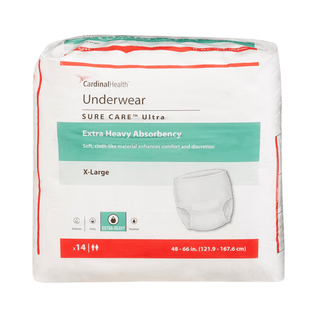 UNDERWEAR, PROT SURECARE XLG (14/PK 4PK/CS) KENDAL | Quantity - 1x PK