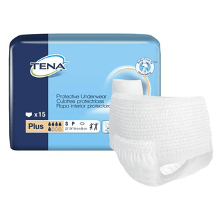 UNDERWEAR, TENA PROTECTIVE PLUS 2XLG (12/BG 4BG/CS) | Quantity - 1x BG