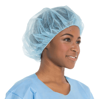 CAP, BOUFFANT BLU XL 27" (100/PK 5PK/CS) | Quantity - 1x PK