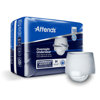UNDERWEAR, INCONT OVERNIGHT SUPER+ MED (16/BG 4BG/CS) | Quantity - 1x BG