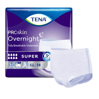 UNDERWEAR, TENA PROT OVRNIGHT W-SHAPE HI-ABSRB XLG (12/BG 4B | Quantity - 1x BG