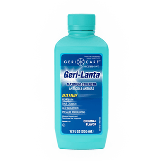 ANTACID, LIQ GERI-LANTA MAX STRENGTH ANTIGAS 12OZ (12BT/CS) | Quantity - 1x BT