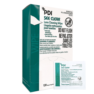 WIPE, EYEGLASS LENS CLEANER (120/BX) | Quantity - 1x CS