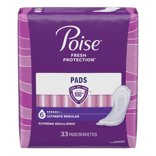 PAD, INCONT POISE ULTRA COVERED (33/PK 4PK/CS) KIMPRO | Quantity - 1x PK