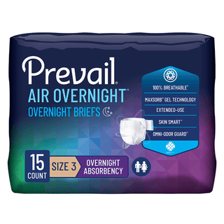 BRIEF, INCONT PREVAIL AIR SZ3 58"-70" (15/BG 4BG/CS) | Quantity - 1x CS