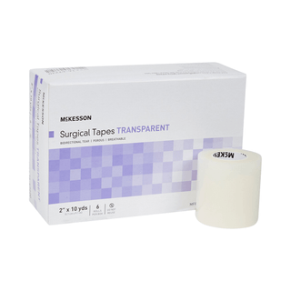 TAPE, ADHSV TRANSP PLAS LF 2"X10YDS (6RL/BX 12/CS) | Quantity - 1x CS