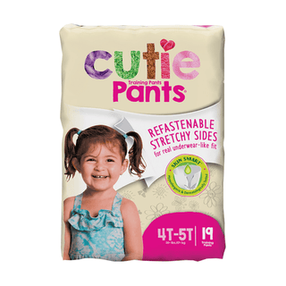 PANTS, TRAINING CUTIE GIRLS 4T-5T (19/BG 4BG/CS) | Quantity - 1x CS