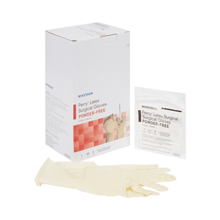 GLOVE, SURG LTX 7.5 STR2 SMTH (50PR/BX 4BX/CS) | Quantity - 1x BX