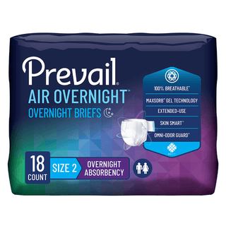 BRIEF, INCONT PREVAIL AIR SZ2 45"-62" (18/BG 4BG/CS) | Quantity - 1x CS